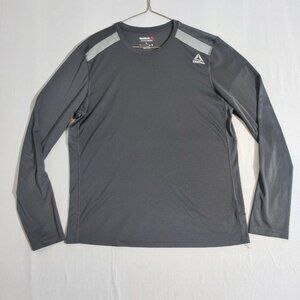 Reebok Speedwick long sleeve athletic shirt men's size L black colour mesh back